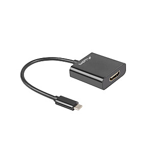 LANBERG USB-C ADAPTERIS 3.1 (M) -> HDMI (F) 15CM