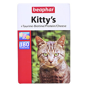 Beaphar Kitty's Mix vitaminų tabletės katėms - 180 vnt