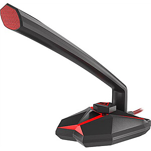 Genesis Gaming mikrofonas Radium 200 USB 2.0, juoda ir raudona