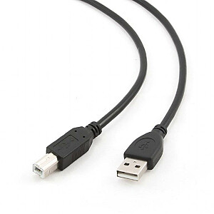 КАБЕЛЬ USB2 AM-BM 3M/ЧЕРНЫЙ CCP-USB2-AMBM-10 GEMBIRD