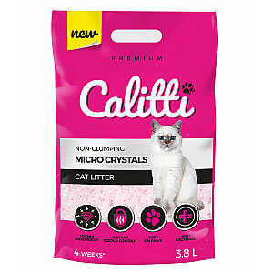 Calitti Micro Crystals - Силиконовый наполнитель для кошачьего туалета 3,8 л