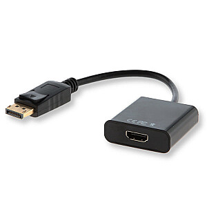 Savio CL-55 vaizdo kabelio adapteris 0,2 m DisplayPort HDMI A tipo (standartinis) juodas