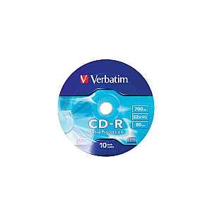 Verbatim CD-R 52X 700MB 10PK OPS Wrap EP 10 шт.