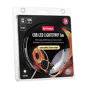 Activejet Tape AJE-COB 3m ciep Universali Indoor Tape