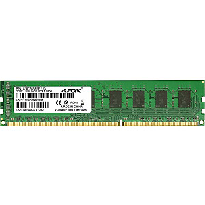 Модуль памяти AFOX DDR3 4G 1600 UDIMM 4 ГБ 1 x 4 ГБ 1600 МГц LV 1,35 В