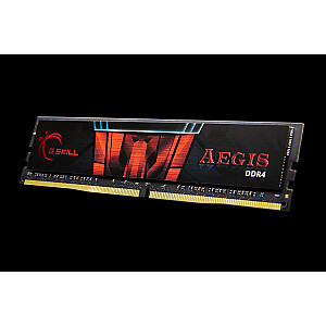 G.Skill Aegis F4-2666C19S-16GIS 16GB DDR4 2666MHz atminties modulis