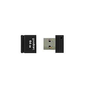 Flash atmintinė Goodram UPI2 64 GB USB Type-A 2.0 Black