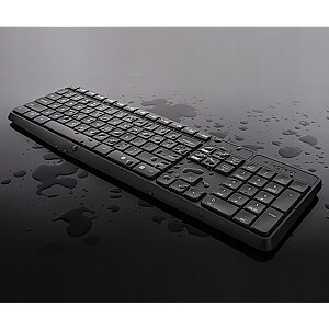 Клавиатура Logitech MK235 RF Wireless QWERTY US International Grey