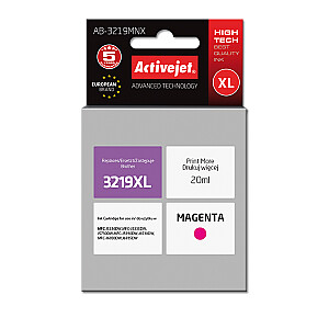 Activejet Ink AB-3219MNX (Brother LC3219MXL pakaitalas; Supreme; 20 ml; Magenta)