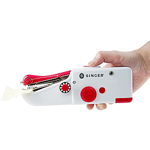 SINGER Stitch Sew Quick Mini mechaninė siuvimo mašina AA baterijos balta
