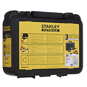 Осциллирующий мультитул Stanley FME650K-QS Черный, Желтый