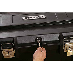 Stanley MOBILE Job Chest Чемодан для снаряжения Trolley case Черный