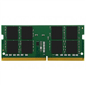 Kingston 8 GB, DDR4, 3200 MHz, Nešiojamasis kompiuteris, Registruotas Nr., ECC Nr