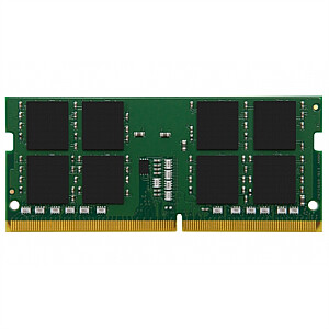 Kingston KVR32S22D8/16 16 GB, SODIMM, 3200 MHz, nešiojamasis kompiuteris, registracijos Nr., ECC Nr.