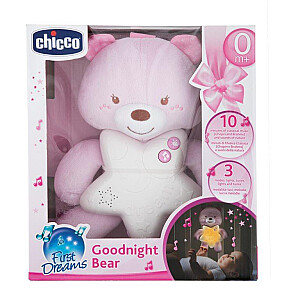 CHICCO FIRST DREAMS Musical Bear (Розовый)