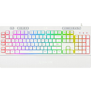 Клавиатура Redragon Redragon K512W-RGB Shiva White Игровая клавиатура