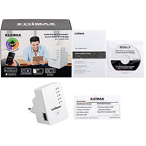 Edimax EW-7438RPN Mini 300 Mbps balta