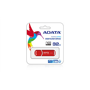 ADATA UV150 32 GB, USB 3.0, raudona