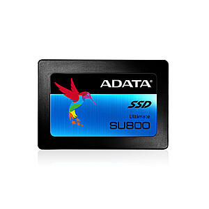 ADATA Ultimate SU800 256 GB, SSD formos koeficientas 2,5", SSD sąsaja SATA, Skaitymo greitis 560 MB/s, Rašymo greitis 520 MB/s