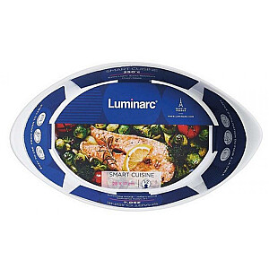 ФОРМА ДЛЯ ВЫПЕЧКИ SMART CUISINE 28x17СМ, ОВАЛЬНАЯ, СТЕКЛО, Luminarc