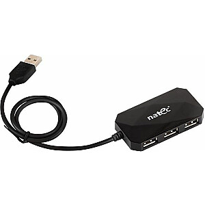 USB šakotuvas Natec 4x USB-A 2.0 (NHU-0647)