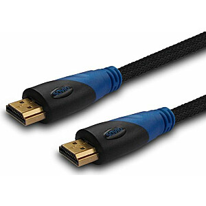 Elmak HDMI – HDMI kabelis 5m juodas (SAVIO CL-49)