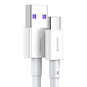 „Baseus Superior“ serijos kabelis iš USB į USB-C, 66 W, 2 m (baltas)