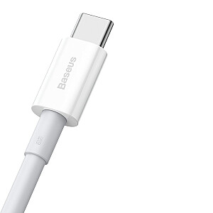 „Baseus Superior“ serijos kabelis iš USB į USB-C, 66 W, 2 m (baltas)