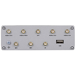 Teltonika RUTX14 Gigabit Ethernet belaidžio maršrutizatoriaus dviejų dažnių (2,4 GHz / 5 GHz) 4G LTE CAT12 pilka