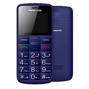 Panasonic KX-TU110 4,5 cm (1,77 colio) mėlynas funkcinis telefonas