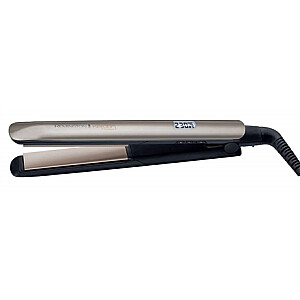 Remington Keratin Protect Hair Straightener S8540 Keraminė šildymo sistema, Temperatūros nustatymų skaičius 5, LCD ekranas, Temperatūra (maks.) 230 °C, Bronza/juoda