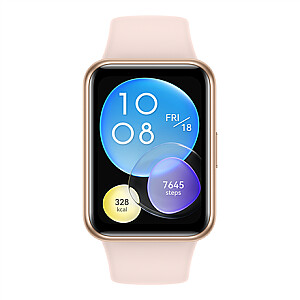 „Huawei Watch Fit 2 Active Edition 1,74“, išmanusis laikrodis, GPS (palydovinis), AMOLED, jutiklinis ekranas, širdies ritmo monitorius, atsparus vandeniui, „Bluetooth“, „Sakura Pink“