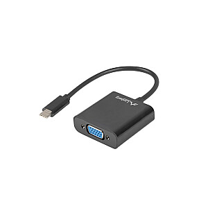 LANBERG USB-C ADAPTERIS 3.1 (M) -> VGA (F) 15CM