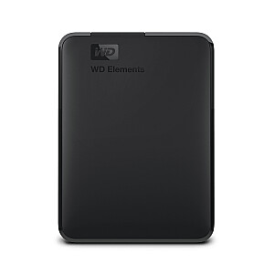 Western Digital Elements nešiojamas išorinis kietasis diskas 5000 GB juodas