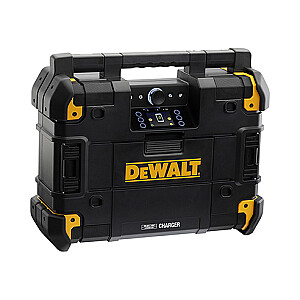 Radijo imtuvas DeWALT DWST1-81078-QW nešiojamas skaitmeninis juodas, geltonas