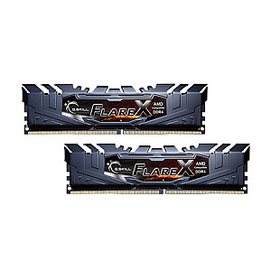 G.Skill Flare X 16 GB, DDR4, 3200 MHz, kompiuteris / serveris, registracijos Nr., ECC Nr.