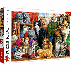 TREFL Puzzle 1000 Кошек