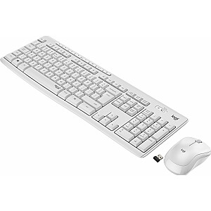 Tyli belaidė kombinuota klaviatūra ir pelė Logitech MK295 (920-009824)