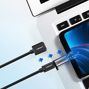 Ugreen USB Type C į micro USB adapteris pilkas (50590)