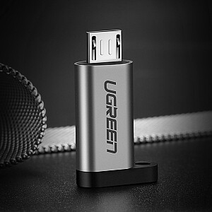 Ugreen USB Type C to micro USB adapter gray (50590)