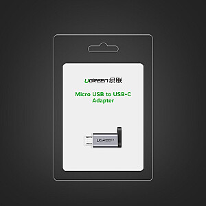 Ugreen USB Type C į micro USB adapteris pilkas (50590)