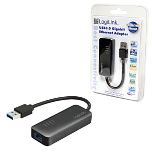 Logilink UA0184, USB 3.0 į Gigabit Ethernet adapterį Logilink