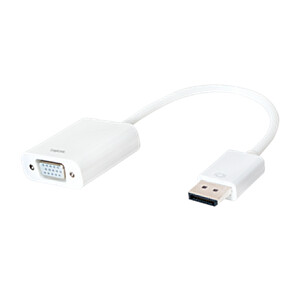 „Logilink Logilink CV0059B“, 1.2 ekrano prievadas į VGA aktyvųjį adapterį su 15 cm laidu: VGA, „DisplayPort“