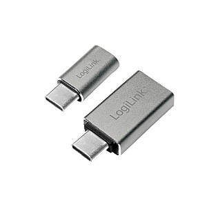 „Logilink“ USB-C į USB3.0 ir „Micro USB“ adapteris USB 3.0, „Micro USB 2.0“, „USB 3.1 Type-C“