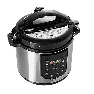 Camry CR 6409 Multicooker 6L 1000W juoda, nerūdijantis plienas