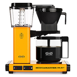 Moccamaster KBG Select Yellow Pepper visiškai automatinis lašinamas kavos virimo aparatas 1,25 l
