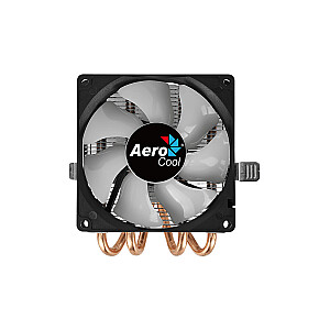 CPU aušintuvas Aerocool Air Frost 4 9 cm, juodas