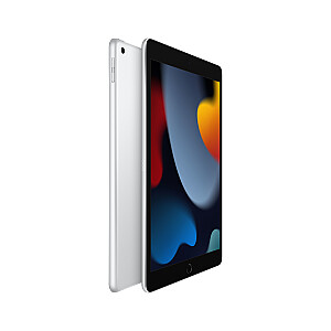 Apple iPad 64 GB, 25,9 cm (10,2 colio), Wi-Fi 5 (802.11ac), iPadOS 15, sidabrinė