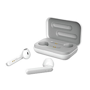 Ausinės Trust Primo True Wireless Stereo (TWS) skambučiai / muzika ausyje Bluetooth White