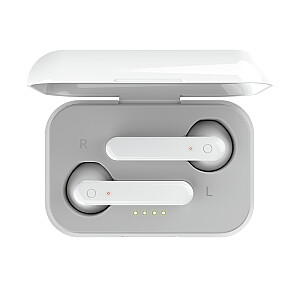 Ausinės Trust Primo True Wireless Stereo (TWS) skambučiai / muzika ausyje Bluetooth White